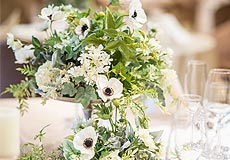 浜松の結婚式場エストリアルの会場コーデ