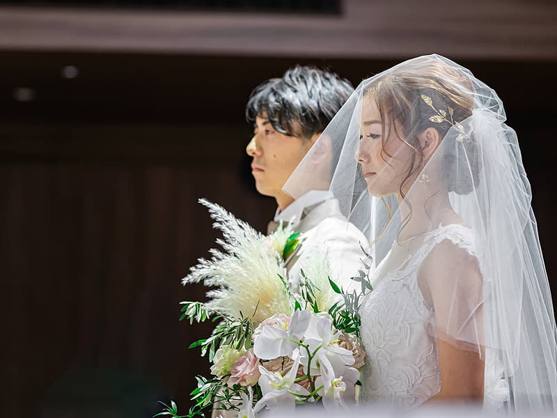 浜松の結婚式場エストリアル チャペル挙式