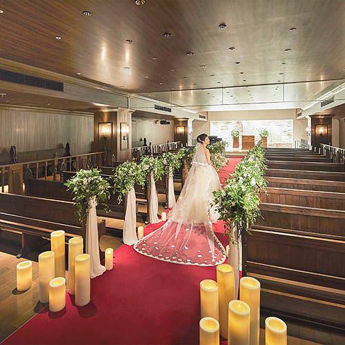クラシカルなチャペル挙式 浜松の結婚式場エストリアル