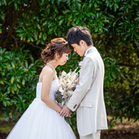 浜松 少人数結婚式 エストリアル 新郎新婦の写真