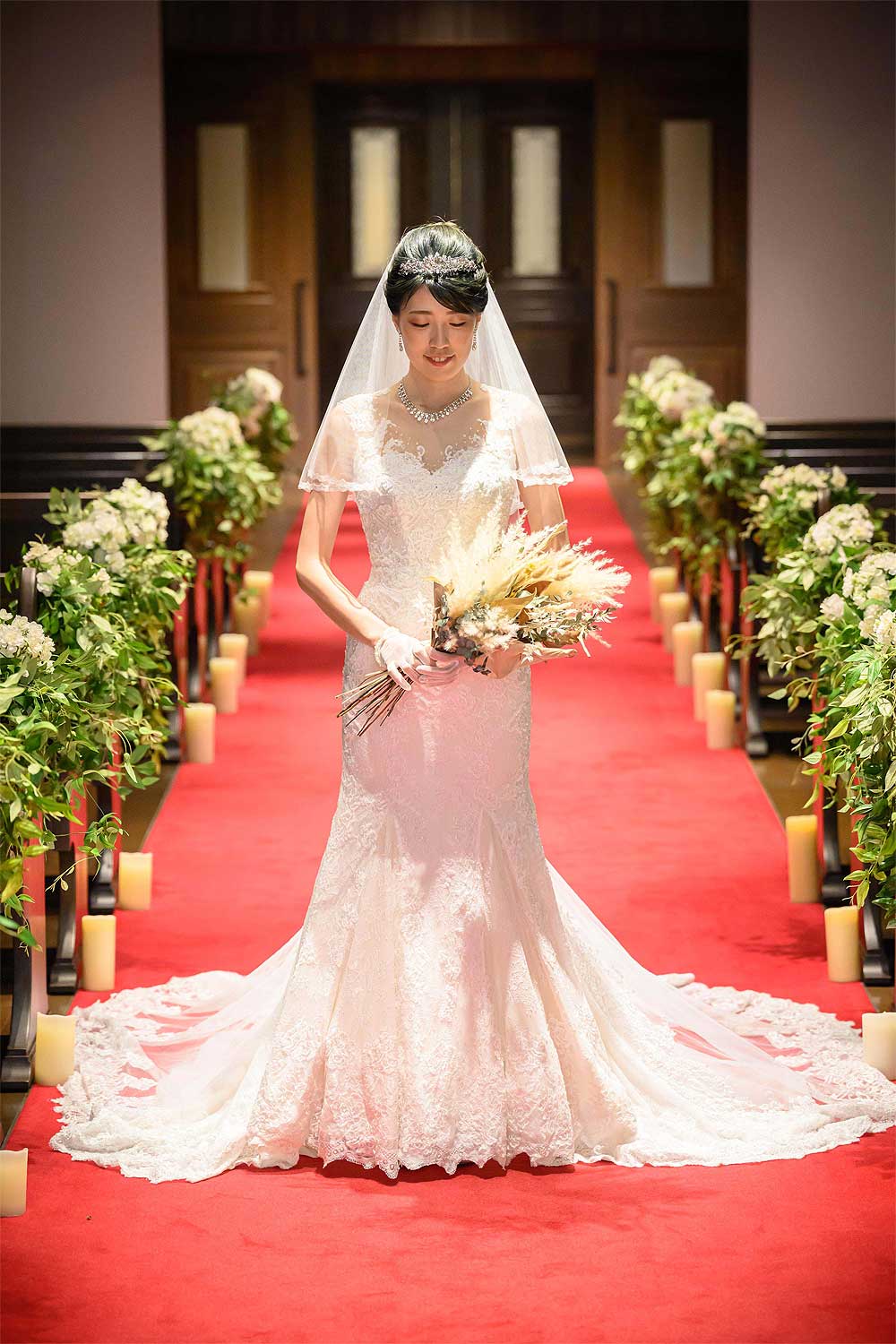 白とグリーンのナチュラルブーケ 私たちプランナーの宝物 公式 浜松の結婚式場エスリアル